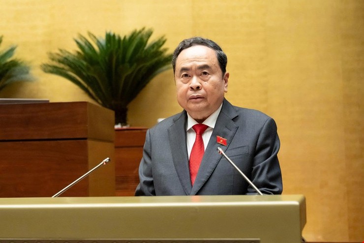 Đồng chí Trần Thanh Mẫn tái đắc cử Chủ tịch Quốc hội khóa XVI với sự tín nhiệm tuyệt đối- Ảnh 1.