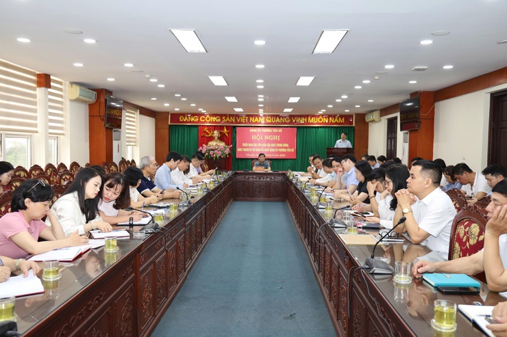 Đảng ủy phường Yên Sở tổ chức hội nghị triển khai các văn bản của UBKT Trung ương, UBKT Thành ủy và Đảng ủy, UBKT Đảng ủy phường Yên Sở- Ảnh 3.