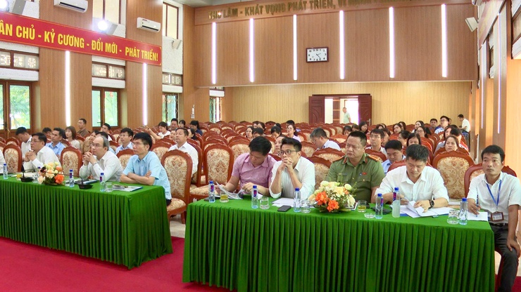 UBND XÃ THƯ LÂM TỔ CHỨC HỘI NGHỊ LẤY Ý KIẾN CÁN BỘ CHỦ CHỐT VỀ ĐỒ ÁN QUY HOẠCH CHI TIẾT TỶ LỆ 1/500 KHU ĐÔ THỊ LIÊN HÀ, XÃ THƯ LÂM - Ảnh 1.