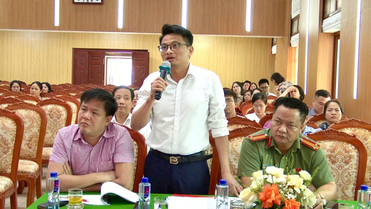 UBND XÃ THƯ LÂM TỔ CHỨC HỘI NGHỊ LẤY Ý KIẾN CÁN BỘ CHỦ CHỐT VỀ ĐỒ ÁN QUY HOẠCH CHI TIẾT TỶ LỆ 1/500 KHU ĐÔ THỊ LIÊN HÀ, XÃ THƯ LÂM - Ảnh 12.