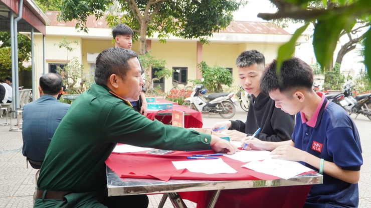 Đại Xuyên: Triển khai đăng ký nghĩa vụ quân sự lần đầu cho nam công dân đủ  tuổi 17- Ảnh 4.