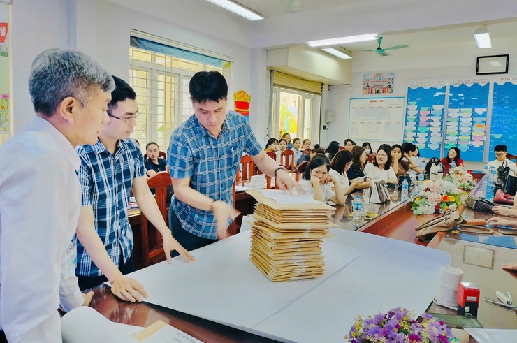 Nam Phù tổ chức kỳ thi Olympic các môn văn hóa cấp xã: Đánh giá thực chất, bồi dưỡng mũi nhọn- Ảnh 3.