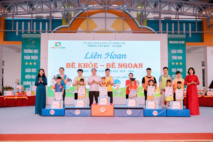 Liên hoan "Bé khỏe – Bé ngoan" cấp học mầm non xã Thiên Lộc, năm học 2025–2026: Lan tỏa niềm vui, ươm mầm phát triển toàn diện- Ảnh 20.