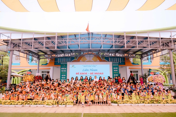 Liên hoan "Bé khỏe – Bé ngoan" cấp học mầm non xã Thiên Lộc, năm học 2025–2026: Lan tỏa niềm vui, ươm mầm phát triển toàn diện- Ảnh 14.