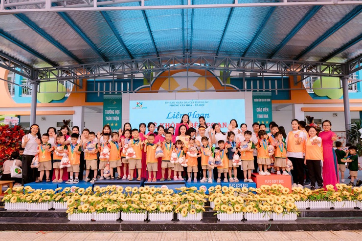 Liên hoan "Bé khỏe – Bé ngoan" cấp học mầm non xã Thiên Lộc, năm học 2025–2026: Lan tỏa niềm vui, ươm mầm phát triển toàn diện- Ảnh 15.