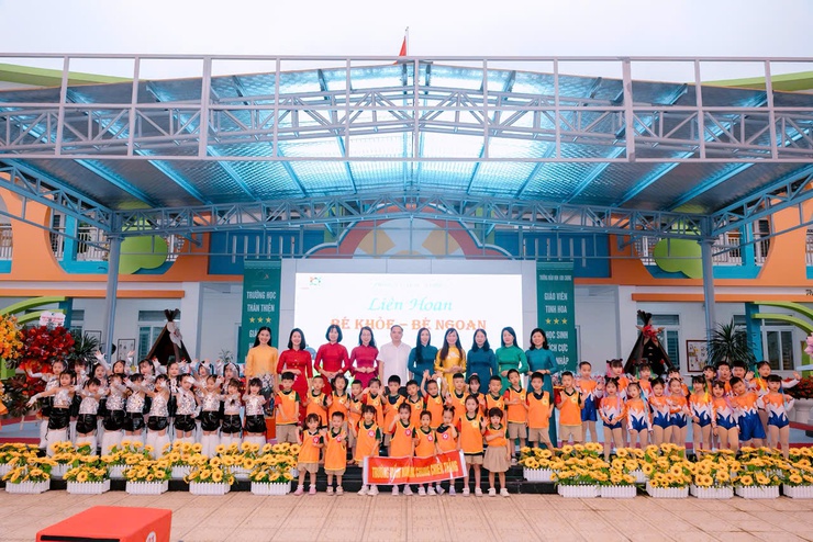 Liên hoan "Bé khỏe – Bé ngoan" cấp học mầm non xã Thiên Lộc, năm học 2025–2026: Lan tỏa niềm vui, ươm mầm phát triển toàn diện- Ảnh 17.
