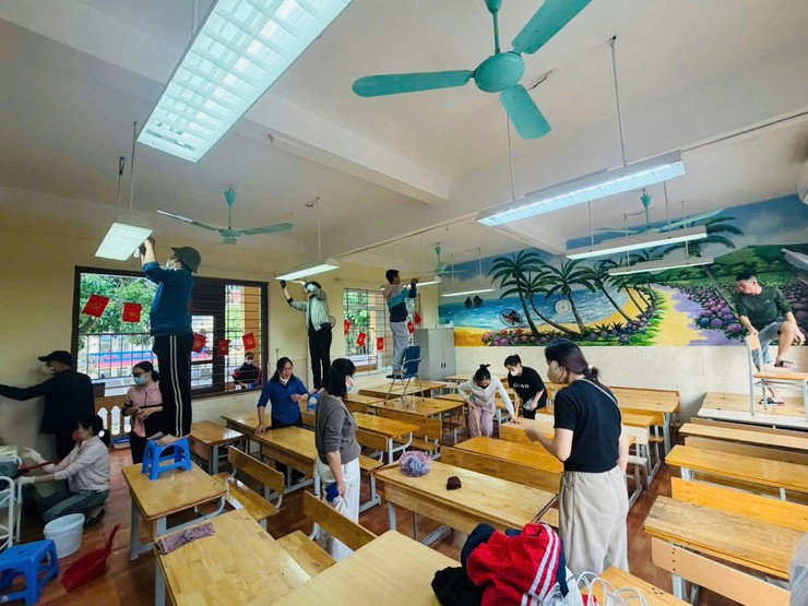 Chủ động phòng, chống dịch bệnh: Yên Nghĩa triển khai cao điểm vệ sinh, khử khuẩn trường lớp- Ảnh 11.