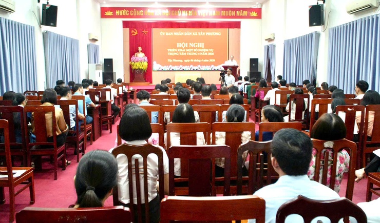 Tây Phương triển khai nhiệm vụ trọng tâm tháng 4 năm 2026- Ảnh 3.