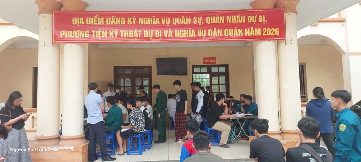Phường Đông Ngạc hoàn thành công tác đăng ký nghĩa vụ quân sự, Quân nhân dự bị, phương tiện kỹ thuật dự bị và dân quân tự vệ năm 2026- Ảnh 1.