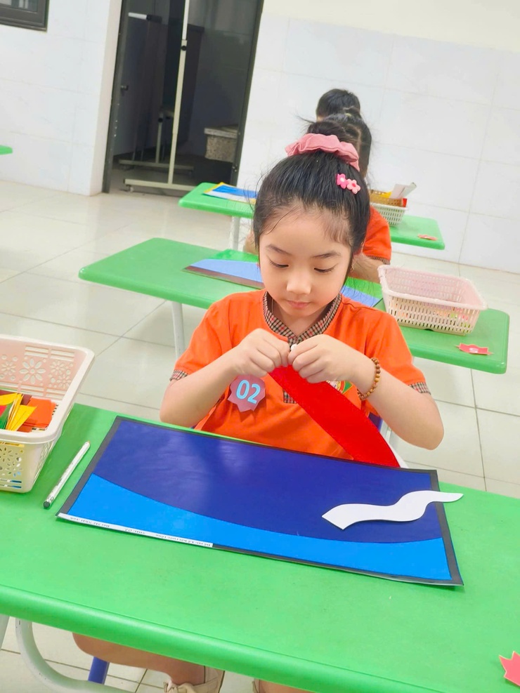 HỘI THI "BÉ KHÉO TAY" TRƯỜNG MẦM NON CAO DƯƠNG II – NƠI TÀI NĂNG NHỎ TỎA SÁNG- Ảnh 5.