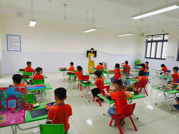 HỘI THI "BÉ KHÉO TAY" TRƯỜNG MẦM NON CAO DƯƠNG II – NƠI TÀI NĂNG NHỎ TỎA SÁNG- Ảnh 1.