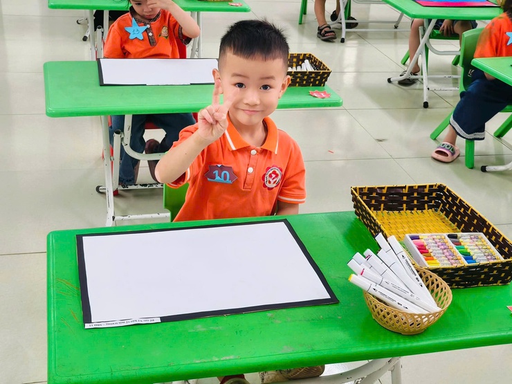 HỘI THI "BÉ KHÉO TAY" TRƯỜNG MẦM NON CAO DƯƠNG II – NƠI TÀI NĂNG NHỎ TỎA SÁNG- Ảnh 4.