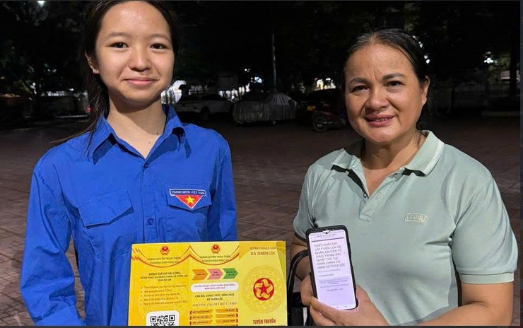 Nâng cao hiệu quả cải cách hành chính từ đo lường sự hài lòng của người dân tại xã Thiên Lộc- Ảnh 1.