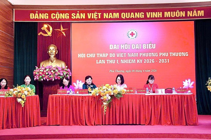Phường Phú Thượng tổ chức thành công Đại hội Đại biểu Hội Chữ Thập Đỏ lần thứ nhất, nhiệm kỳ 2026–2031- Ảnh 9.