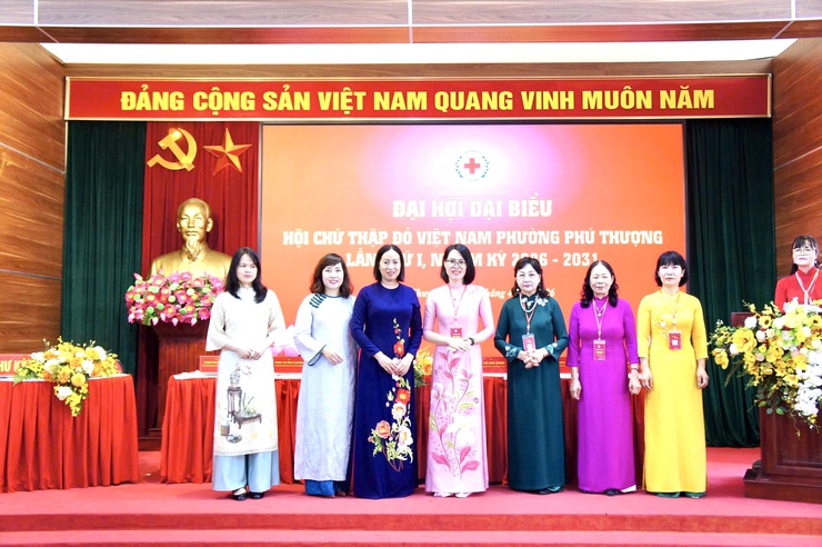 Phường Phú Thượng tổ chức thành công Đại hội Đại biểu Hội Chữ Thập Đỏ lần thứ nhất, nhiệm kỳ 2026–2031- Ảnh 8.