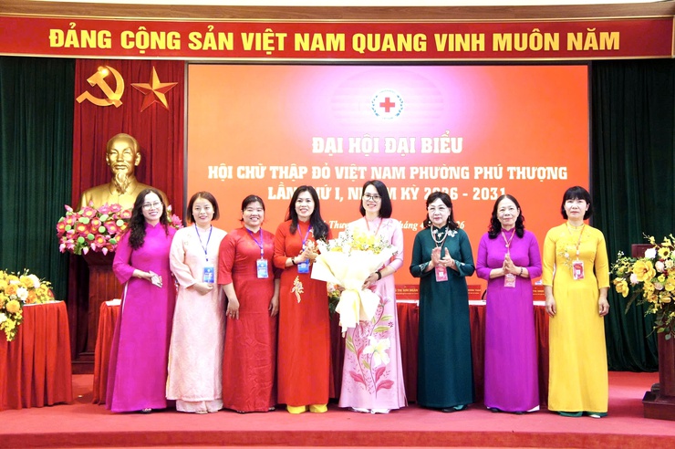 Phường Phú Thượng tổ chức thành công Đại hội Đại biểu Hội Chữ Thập Đỏ lần thứ nhất, nhiệm kỳ 2026–2031- Ảnh 7.