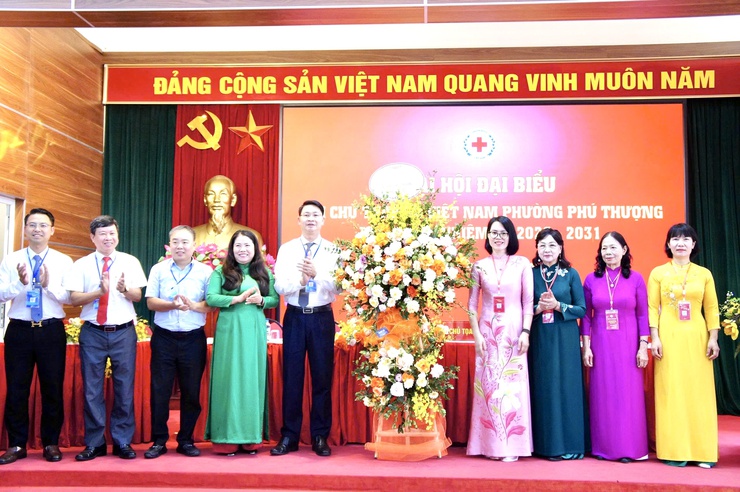 Phường Phú Thượng tổ chức thành công Đại hội Đại biểu Hội Chữ Thập Đỏ lần thứ nhất, nhiệm kỳ 2026–2031- Ảnh 6.