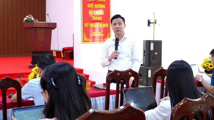 HỘI NGHỊ GIAO BAN BAN CÔNG TÁC 35 ĐẢNG ỦY QUÝ 1 BÁO CÁO VIÊN, CỘNG TÁC VIÊN DƯ LUẬN XÃ HỘI, VÀ BAN CHỈ ĐẠO THỰC HIỆN DÂN CHỦ CƠ SỞ XÃ DÂN HÒA- Ảnh 3.