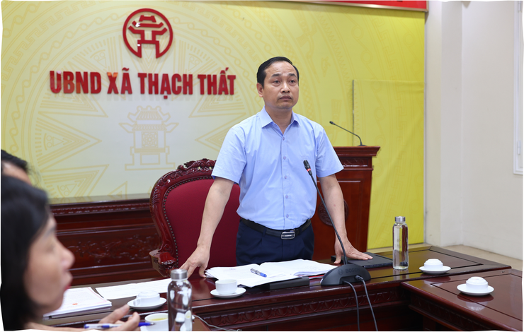 Xã Thạch Thất họp Ban Chỉ đạo vận động Hiến máu tình nguyện năm 2026- Ảnh 1.