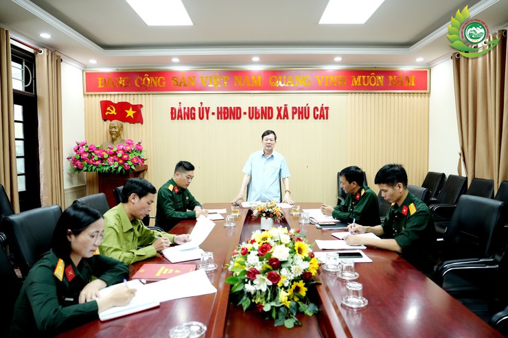 Chi bộ Quân sự xã Phú Cát nâng cao chất lượng sinh hoạt, lãnh đạo thực hiện nhiệm vụ tháng 4/2026- Ảnh 1.