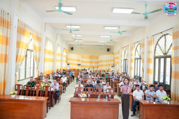 XÃ HƯNG ĐẠO TỔ CHỨC TẬP HUẤN PHÒNG, CHỐNG BỆNH DẠI- Ảnh 1.