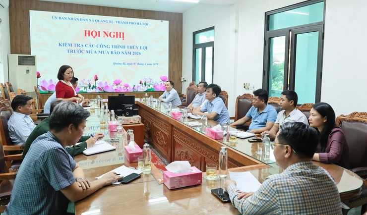 Quảng Bị kiểm tra các công trình thủy lợi trước mùa mưa bão năm 2026- Ảnh 2.