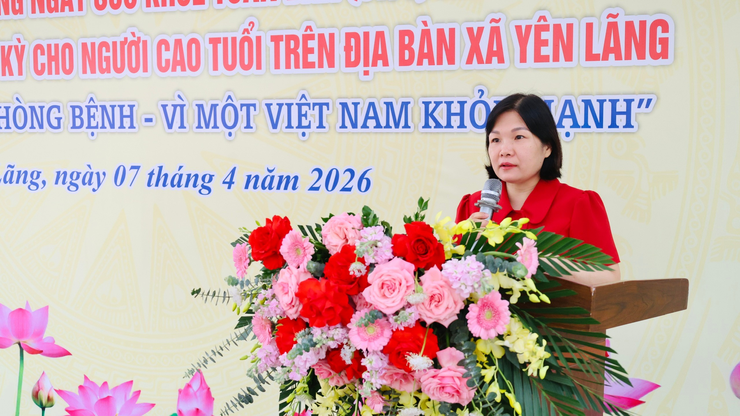 Yên Lãng hưởng ứng Ngày Sức khỏe toàn dân 07/4- Ảnh 2.