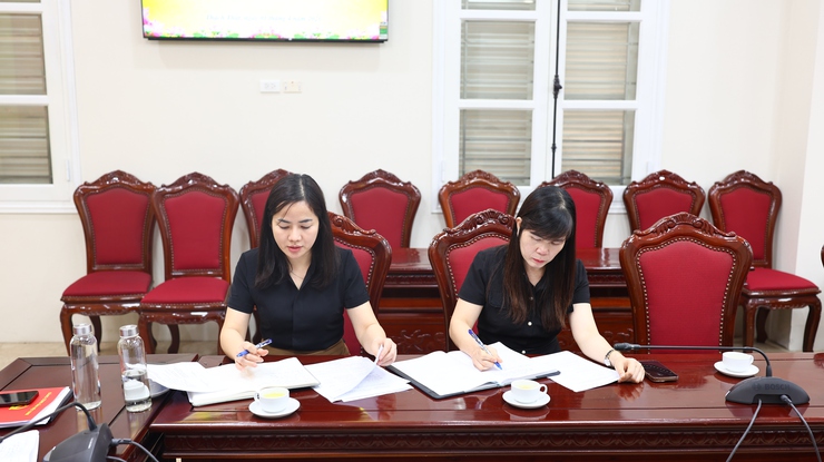 Thạch Thất: Nghe báo cáo công tác chuẩn bị Tổng kết cuộc bầu cử Đại biểu Quốc hội khoá XVI và đại biểu HĐND các cấp nhiệm kỳ 2026 – 2031- Ảnh 3.