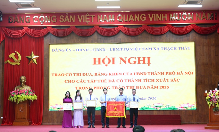 Thạch Thất tổng kết cuộc bầu cử đại biểu Quốc hội khóa XVI và đại biểu HĐND các cấp nhiệm kỳ 2026-2031- Ảnh 8.