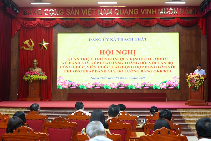 QUÁN TRIỆT, TRIỂN KHAI CÁC VĂN BẢN MỚI CỦA BAN THƯỜNG VỤ THÀNH ỦY HÀ NỘI VÀ TUYÊN DƯƠNG, KHEN THƯỞNG 41 CÁN BỘ, CÔNG CHỨC, VIÊN CHỨC, LAO ĐỘNG HỢP ĐỒNG HOÀN THÀNH XUẤT SẮC NHIỆM VỤ THÁNG 3/2026- Ảnh 3.
