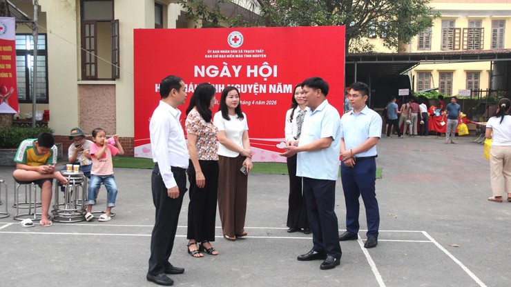 Xã Thạch Thất tổ chức Ngày hội hiến máu tình nguyện năm 2026- Ảnh 1.