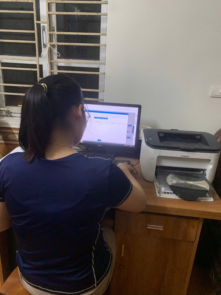 TRẠM Y TẾ XÃ HƯNG ĐẠO ĐẨY MẠNH TRIỂN KHAI HỒ SƠ SỨC KHỎE ĐIỆN TỬ- Ảnh 1.