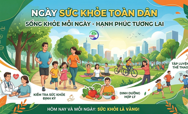 XÃ HƯNG ĐẠO HƯỞNG ỨNG NGÀY SỨC KHỎE TOÀN DÂN 07/4/2026- Ảnh 1.