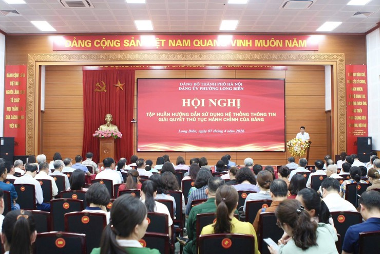 Phường Long Biên đẩy mạnh chuyển đổi số trong công tác Đảng- Ảnh 3.