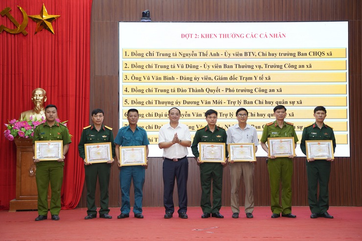 Chuyên Mỹ tổng kết công tác tuyển chọn, gọi công dân nhập ngũ 2026- Ảnh 4.