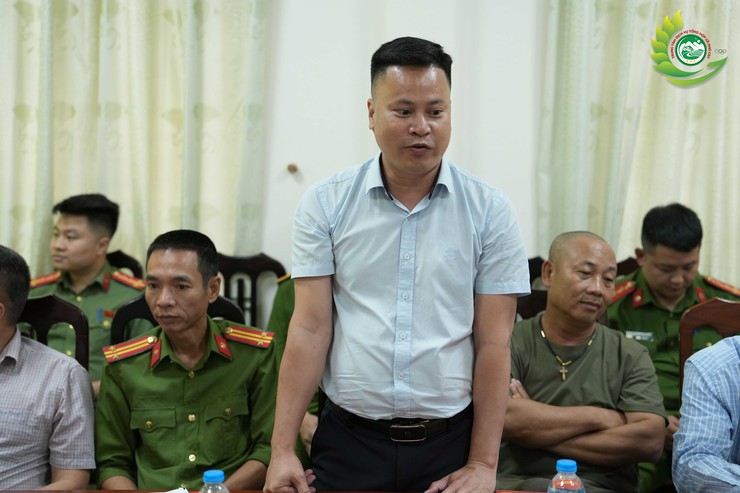 Công an xã Phú Cát tổ chức sơ kết công trình "Thắp sáng đường Quốc lộ 21A" giai đoạn 1- Ảnh 5.