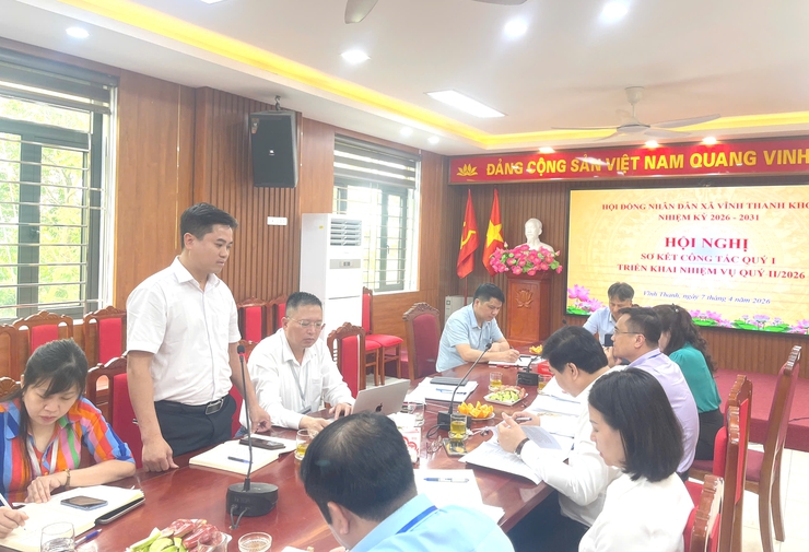 HĐND xã Vĩnh Thanh khoá II, nhiệm kỳ 2026 -2031 tổ chức Hội nghị sơ kết công tác quý I, triển khai nhiệm vụ công tác quý II/2026- Ảnh 8.