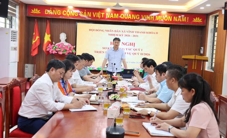 HĐND xã Vĩnh Thanh khoá II, nhiệm kỳ 2026 -2031 tổ chức Hội nghị sơ kết công tác quý I, triển khai nhiệm vụ công tác quý II/2026- Ảnh 10.