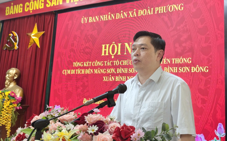 Đoài Phương tổng kết công tác tổ chức Lễ hội truyền thống Cụm di tích Đền Măng Sơn – Đình Sơn Trung – Đình Sơn Đông Xuân Bính Ngọ 2026- Ảnh 2.