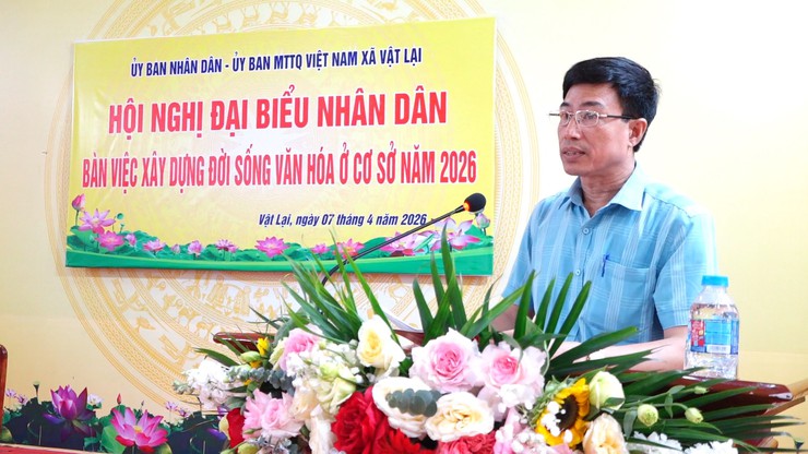 Xã Vật Lại tổ chức hội nghị đại biểu Nhân dân bàn về xây dựng đời sống văn hóa ở cơ sở năm 2026- Ảnh 5.