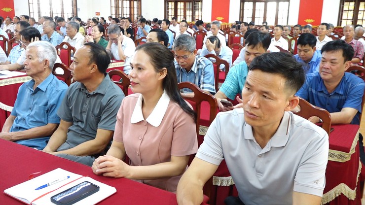 Xã Vật Lại tổ chức hội nghị đại biểu Nhân dân bàn về xây dựng đời sống văn hóa ở cơ sở năm 2026- Ảnh 4.