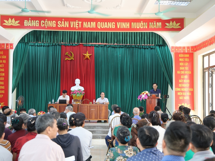 Nhân dân thôn Rùa Hạ đồng thuận – yếu tố quyết định trong GPMB dự án khu đô thị thể thao Olympic- Ảnh 2.