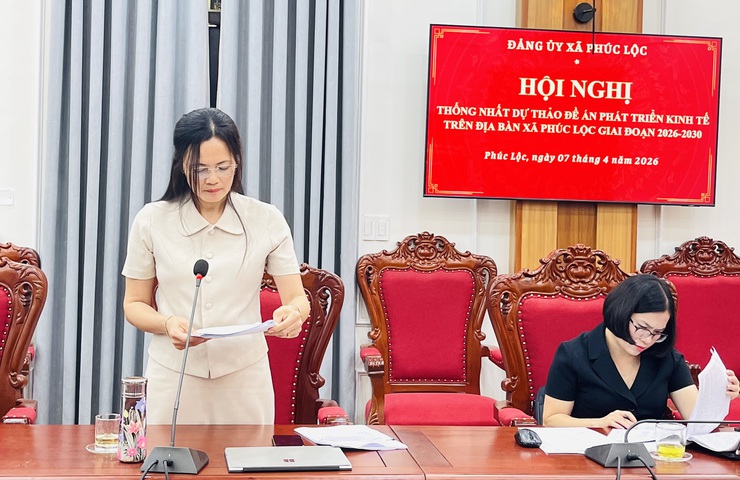 Đảng uỷ xã Phúc Lộc thống nhất dự thảo Đề án phát triển kinh tế trên địa bàn xã giai đoạn 2026-2030- Ảnh 7.