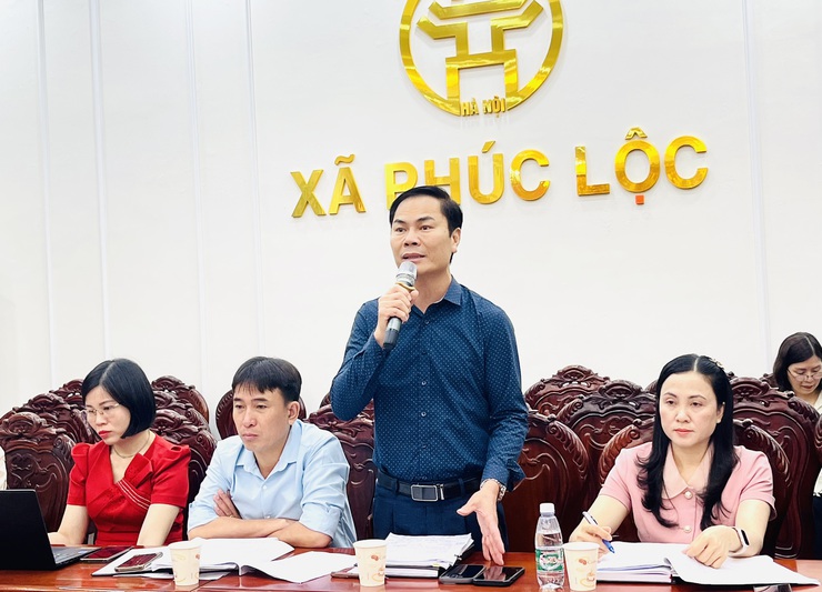 Đảng uỷ xã Phúc Lộc thống nhất dự thảo Đề án phát triển kinh tế trên địa bàn xã giai đoạn 2026-2030- Ảnh 8.