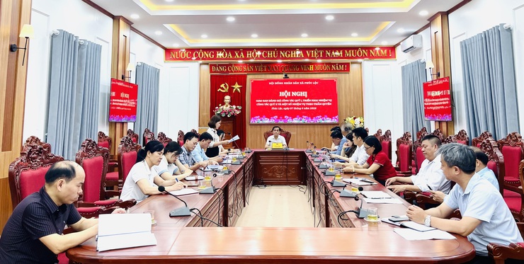 HĐND xã Phúc Lộc giao ban quý I, triển khai nhiệm vụ quý II năm 2026- Ảnh 7.