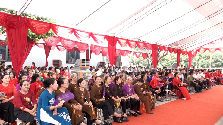 Lễ hội truyền thống làng Thọ ( xã Mỹ Đức) lan toả các giá trị văn hoá truyền thống- Ảnh 3.