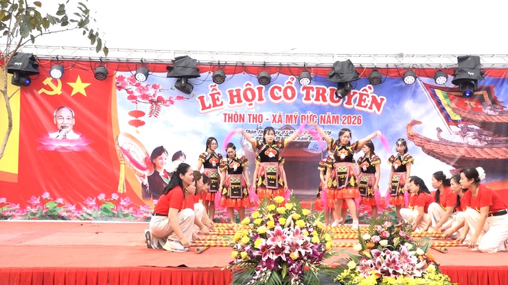 Lễ hội truyền thống làng Thọ ( xã Mỹ Đức) lan toả các giá trị văn hoá truyền thống- Ảnh 6.