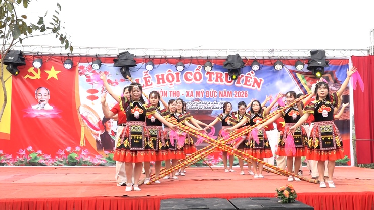 Lễ hội truyền thống làng Thọ ( xã Mỹ Đức) lan toả các giá trị văn hoá truyền thống- Ảnh 8.