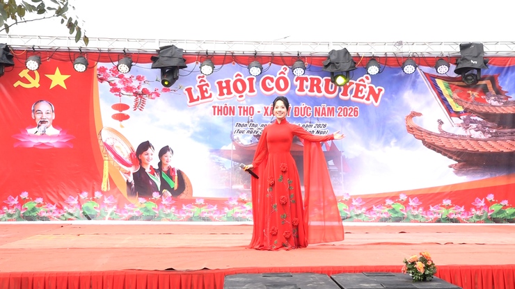 Lễ hội truyền thống làng Thọ ( xã Mỹ Đức) lan toả các giá trị văn hoá truyền thống- Ảnh 9.