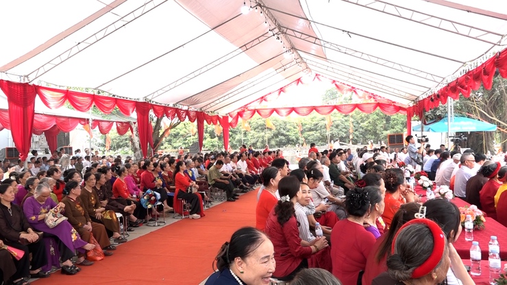 Lễ hội truyền thống làng Thọ ( xã Mỹ Đức) lan toả các giá trị văn hoá truyền thống- Ảnh 13.